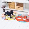 Touchdog Cartoon Flying Critter Monster Rounded Cat and Dog Mat
