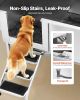 62 Inch Dog Grooming Bath Tub Stainless Steel w Stairs Water Filter Left