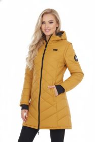 Helios The Heated Coat (Color: Golden-S, size: small)